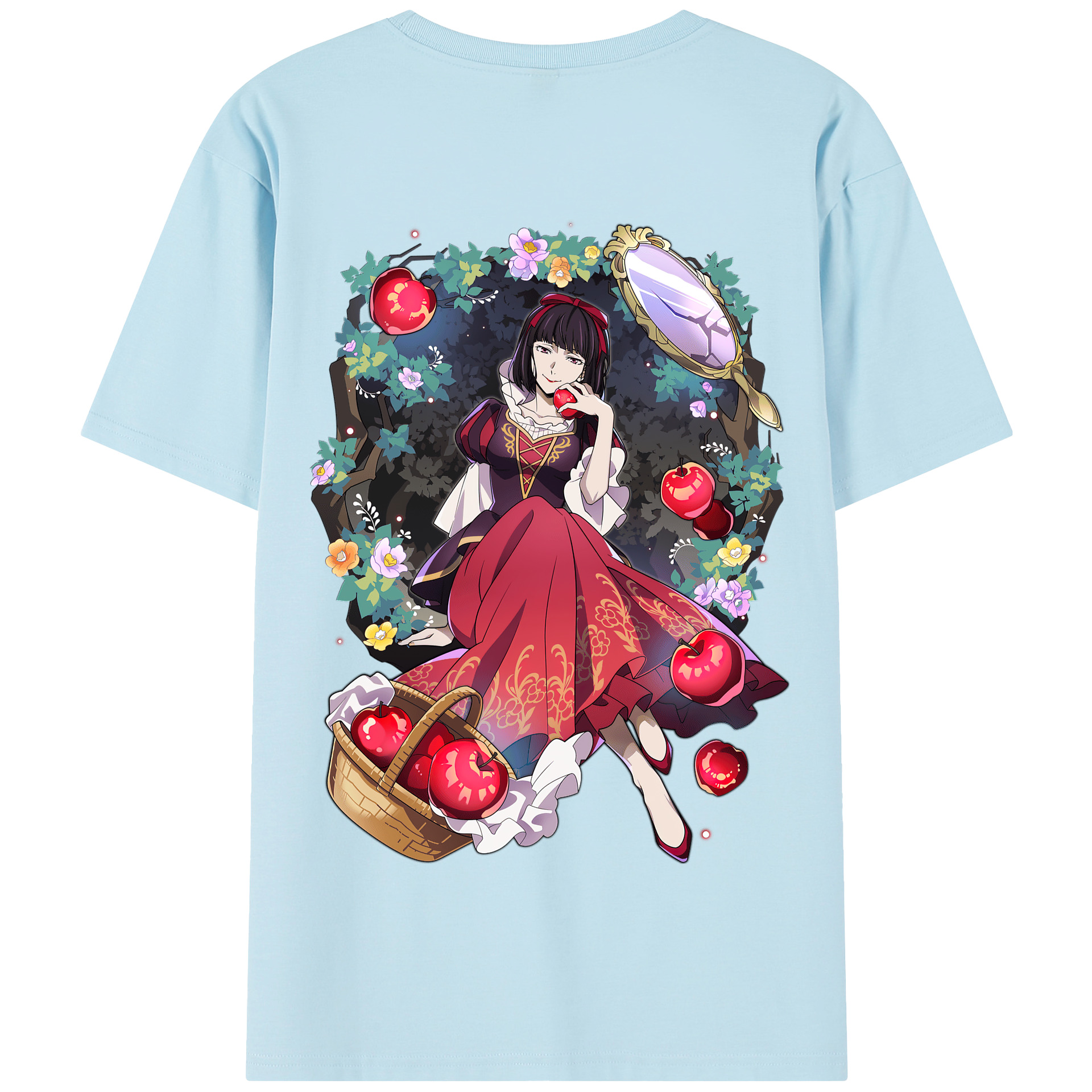 （画像用） 文豪ストレイドッグス Bungo Stray Dogs 綿100％半袖Tシャツ（背面プリント）